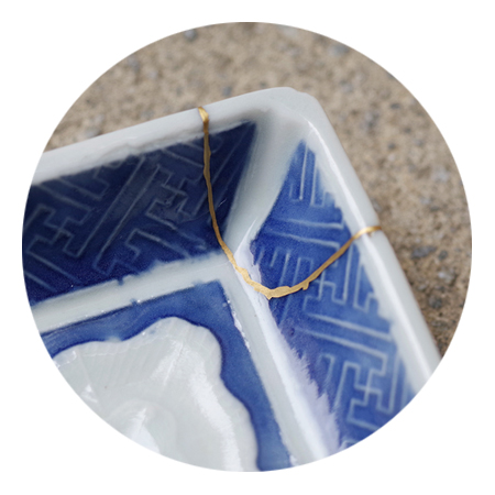 金消し粉仕上げ